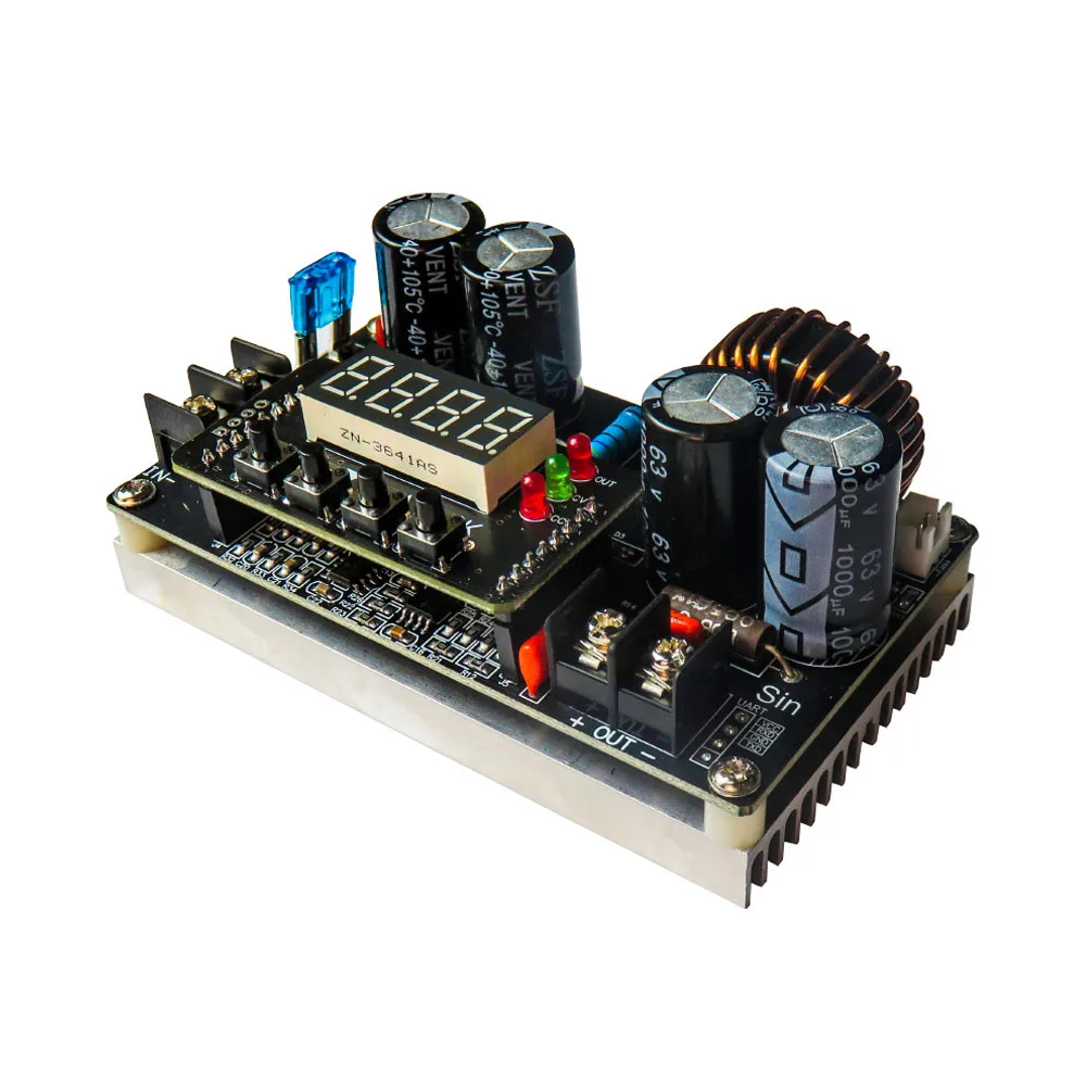 DKP6008 CNC Adjustable DC Step-down Stabilized Power Supply Module Constant Voltage and Constant Current Voltmeter with Fan