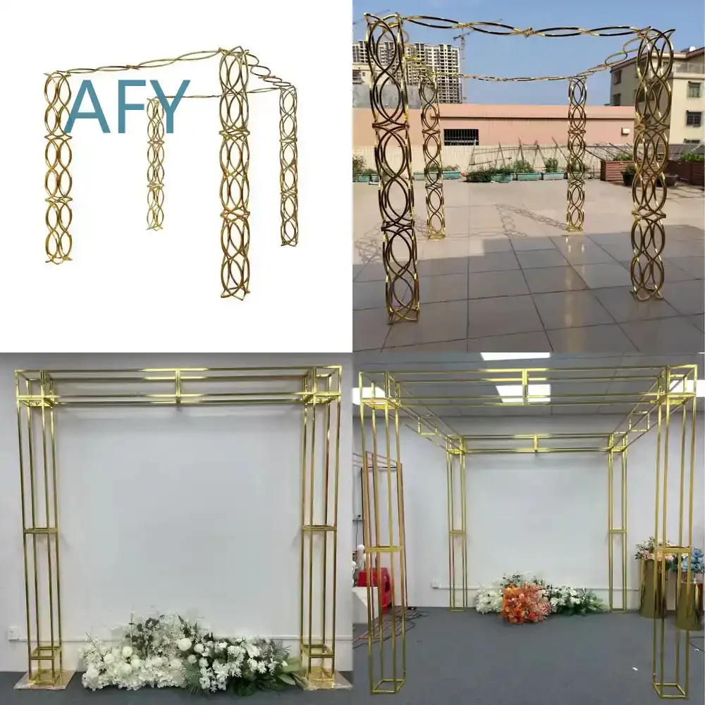 Wedding Props for Wedding Arch Xiting Decorative Backdrop Stand for Bridal Shower Engagement Party Photo Booth Event