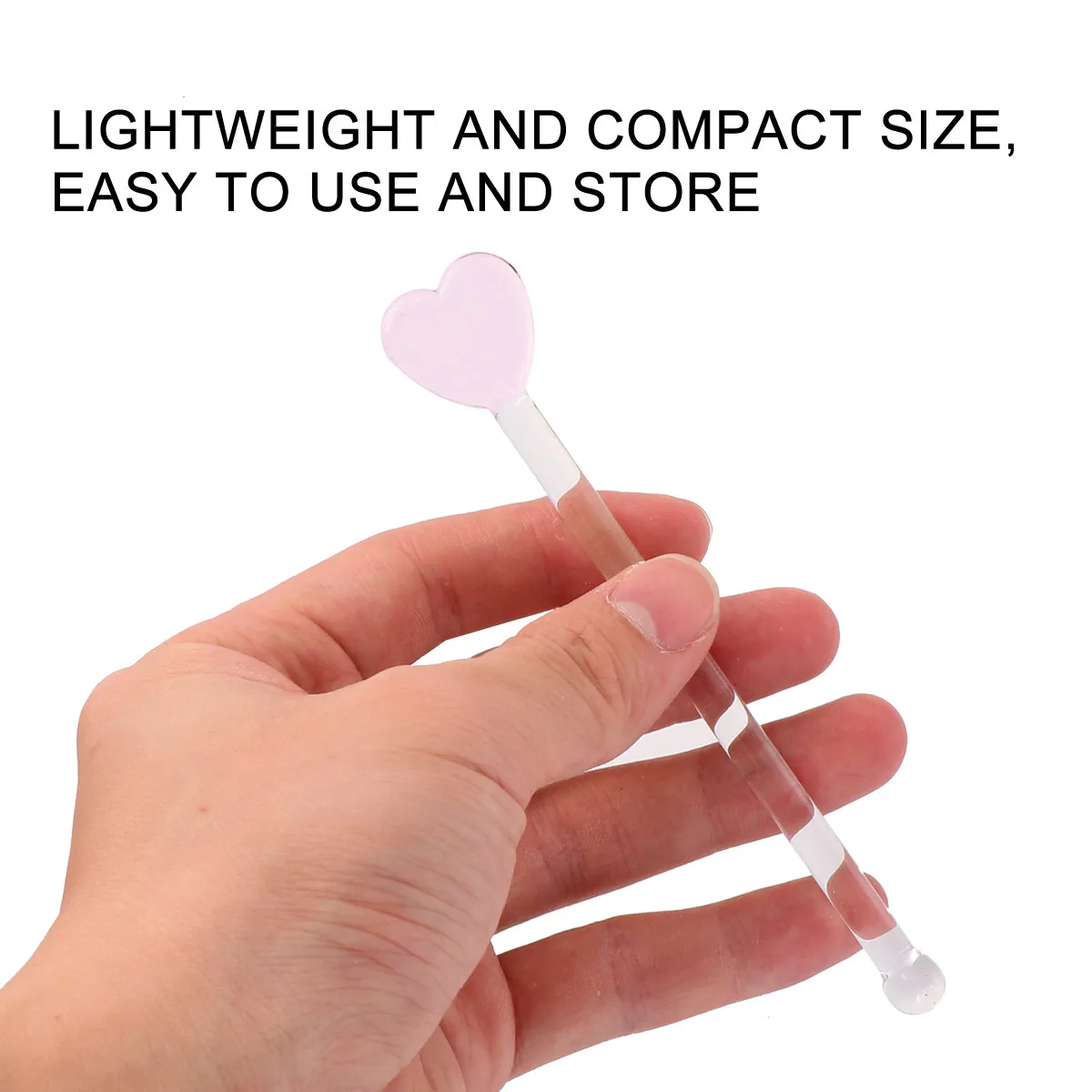 

5Pcs Drink Stirring Sticks Creative Mixing Rod for Milk Juice Martini Cocktails Ice Tea Floats Glass Mixer Stick