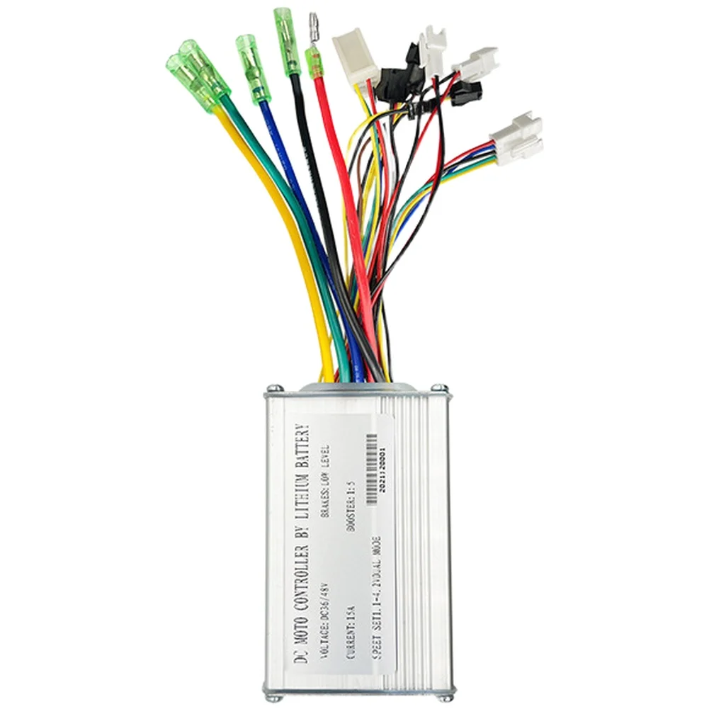 

Brushless Hub Motor Controller for Ebike 15A 36V 48V Compatible with LCD Displays with Front Light Power Assist Magnet