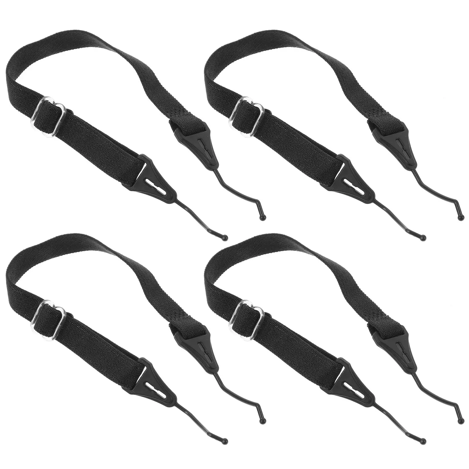 

4 Pcs Eyeglass Chain Non Slip Elastic Cord Professional Glasses Ear Rope Anti Lost Strap For Daily Use Portable Accessories
