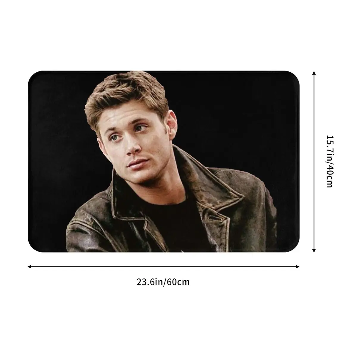 Dean Winchester Supernatural Doormat Water oil proof Carpet Rug Kitchen Entrance Home Floor Mat for Living room Footpad Mats