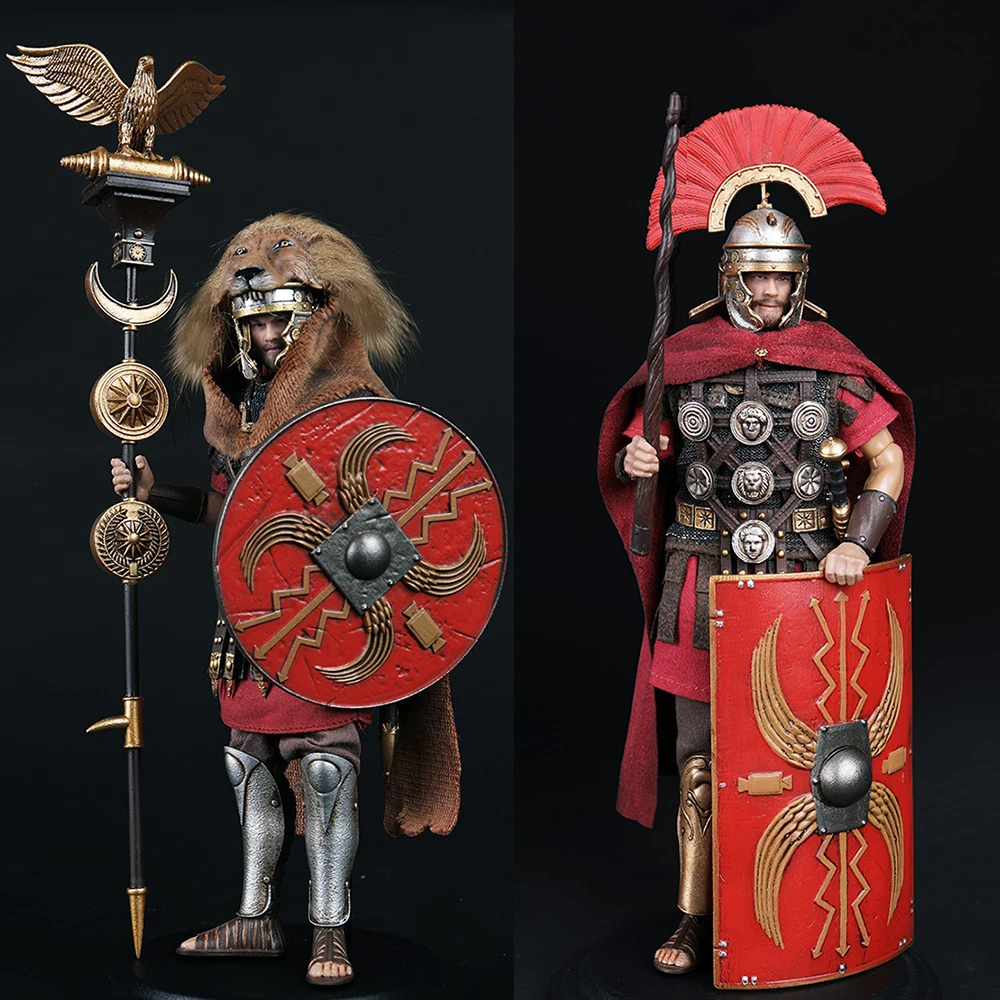 COOMODEL x HHMODEL RO001 RO002 RO003 1/12 Scale Action Figure ROMAN - HEAVY INFANTRY STANDARD-BEARER CENTURION