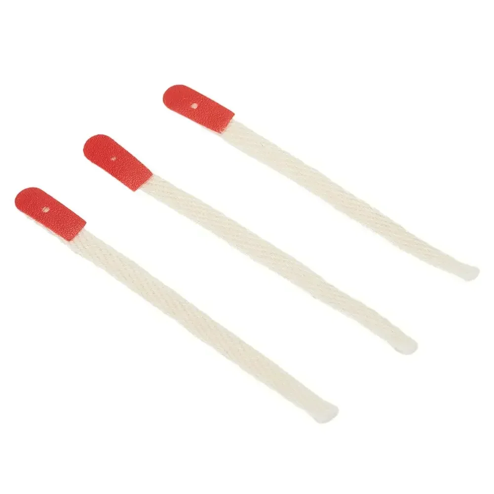 90 Pcs Piano Bridle Straps Durable White Piano Tuning Rope Keyboard Instrument Accessories For Piano Repair Replacement Parts