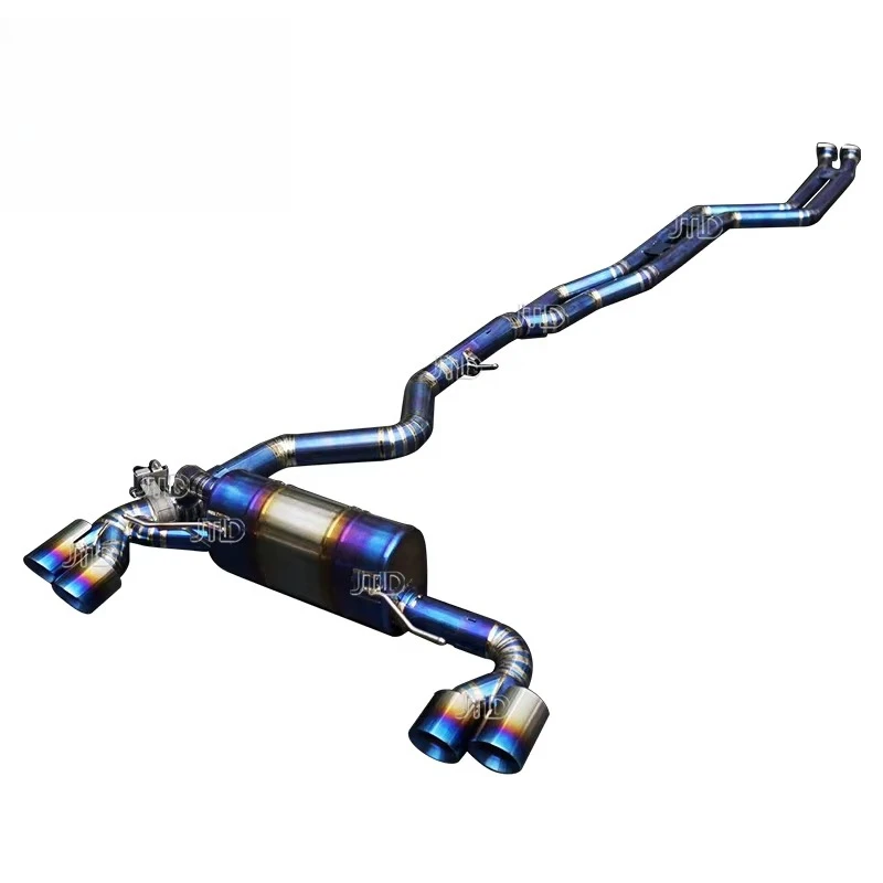 Titanium Alloy Catback Muffler Exhaust System for 2011  E82 1M  3.0 Exhaust Equal Length