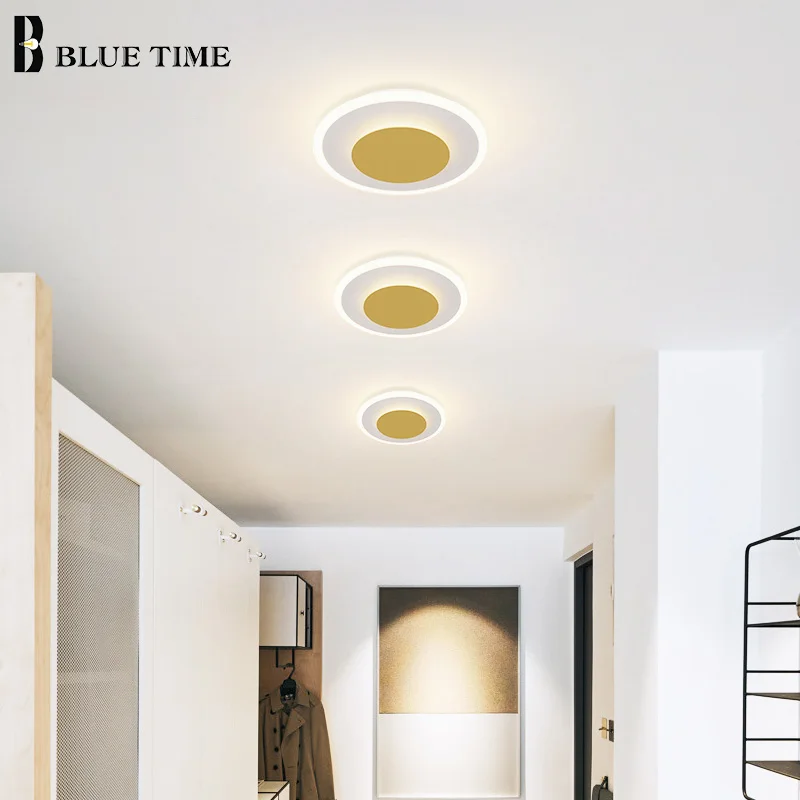 

Modern Fixture LED Indoor Ceiling Light For Corridor Living Room Kitchen Lighting LED Ceiling Lamp AC 110V 220V Lustre Luminaire