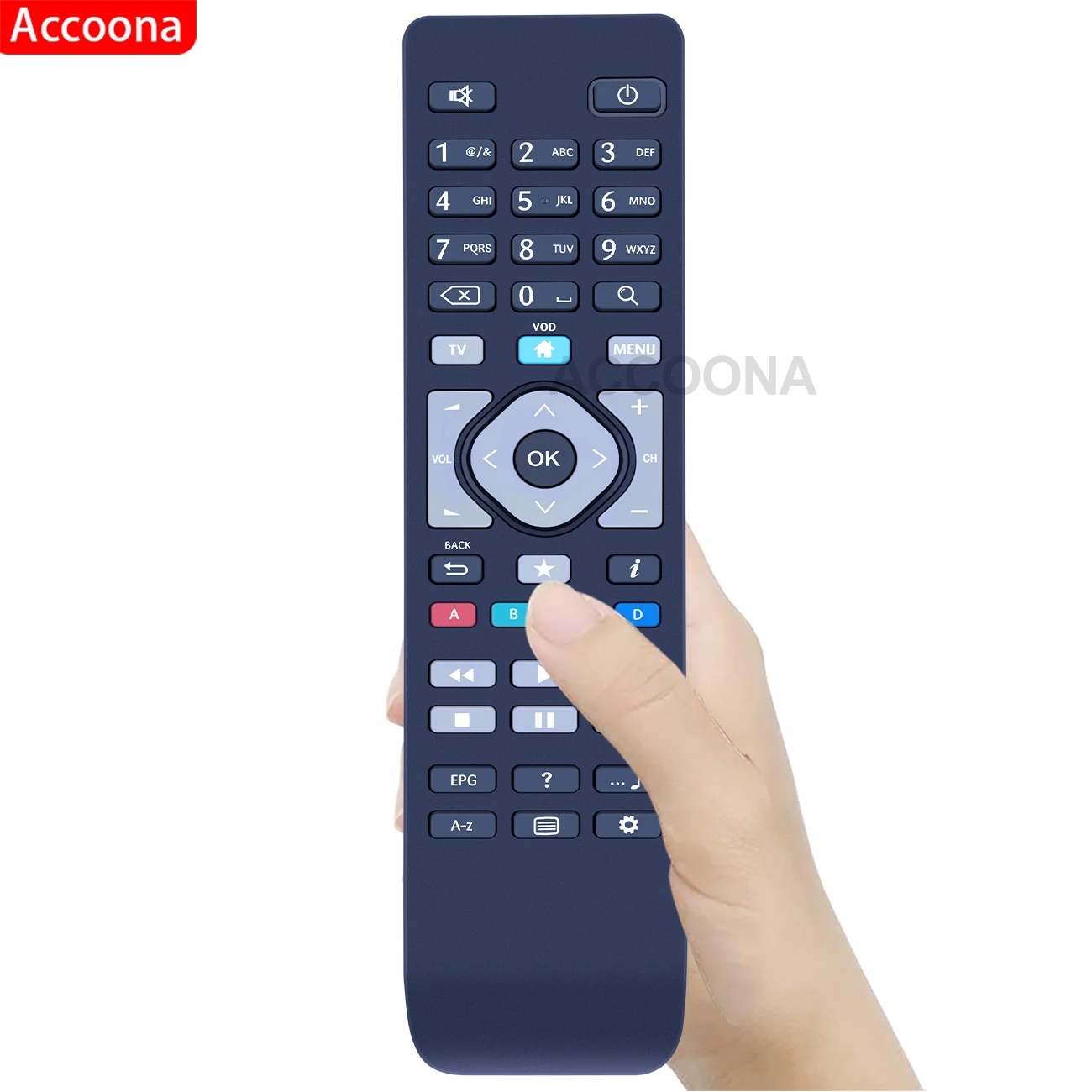 Controle remoto para Telekom, STB-IPTV, Kaon TV, TV Box, RC2764526, 01B