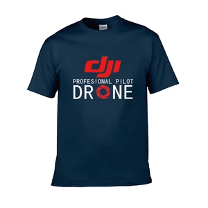Mens Short Sleeve DJI Drone Pilot Print T-shirt Summer Casual Male Cotton Tshirts Fashion Hip Hop Harajuku Unisex Clothes
