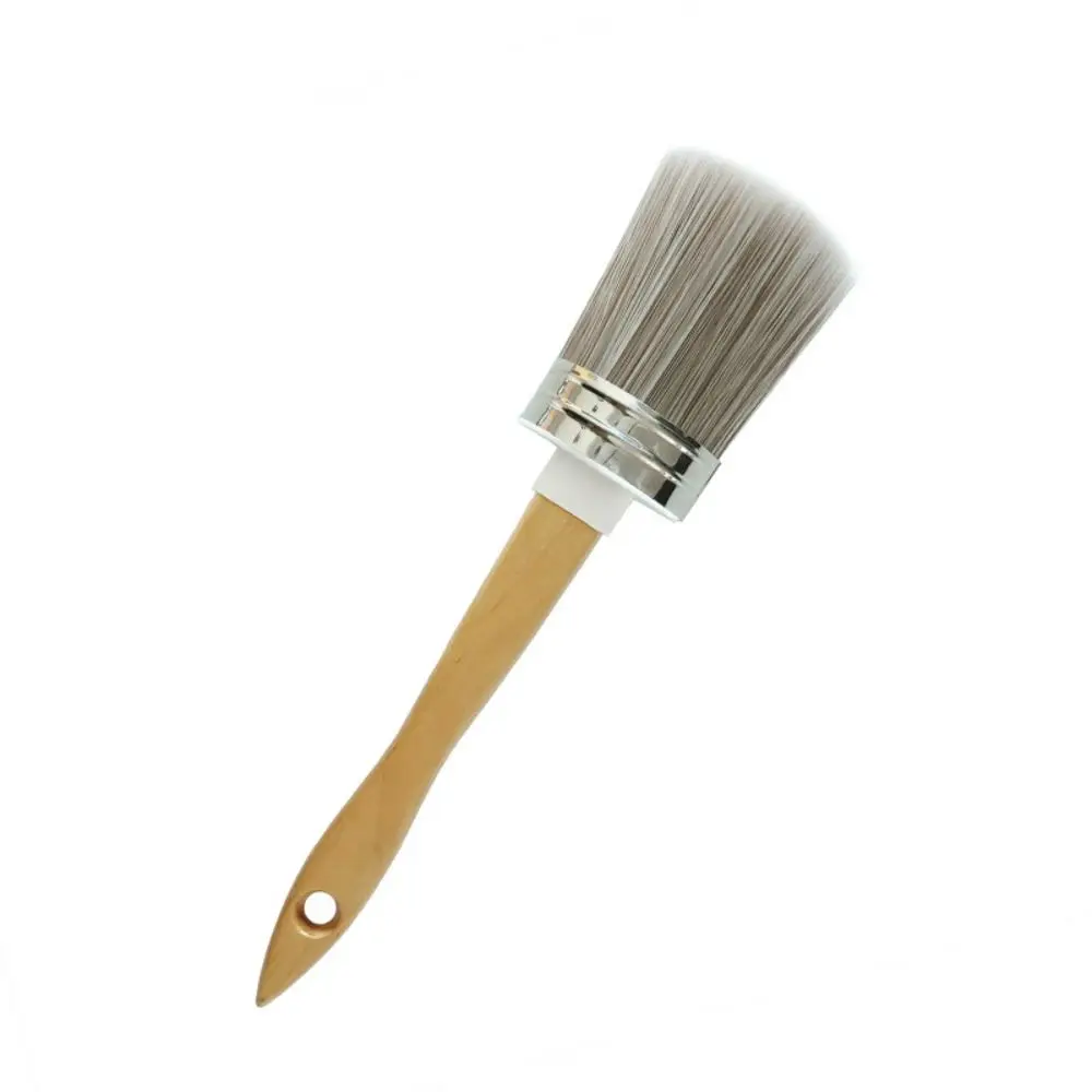 

Elliptical brush head Paint Brush Thickened Wooden handle Industrial Paint Brush Cleaning Tool Apply evenly Wall Brushing Tools