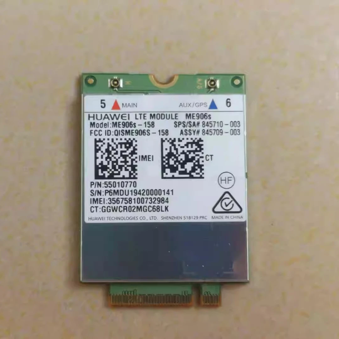 

Для модуля HP 745g5 840g5 830g5 1040g4 1030g3 4G ME906S LT4132