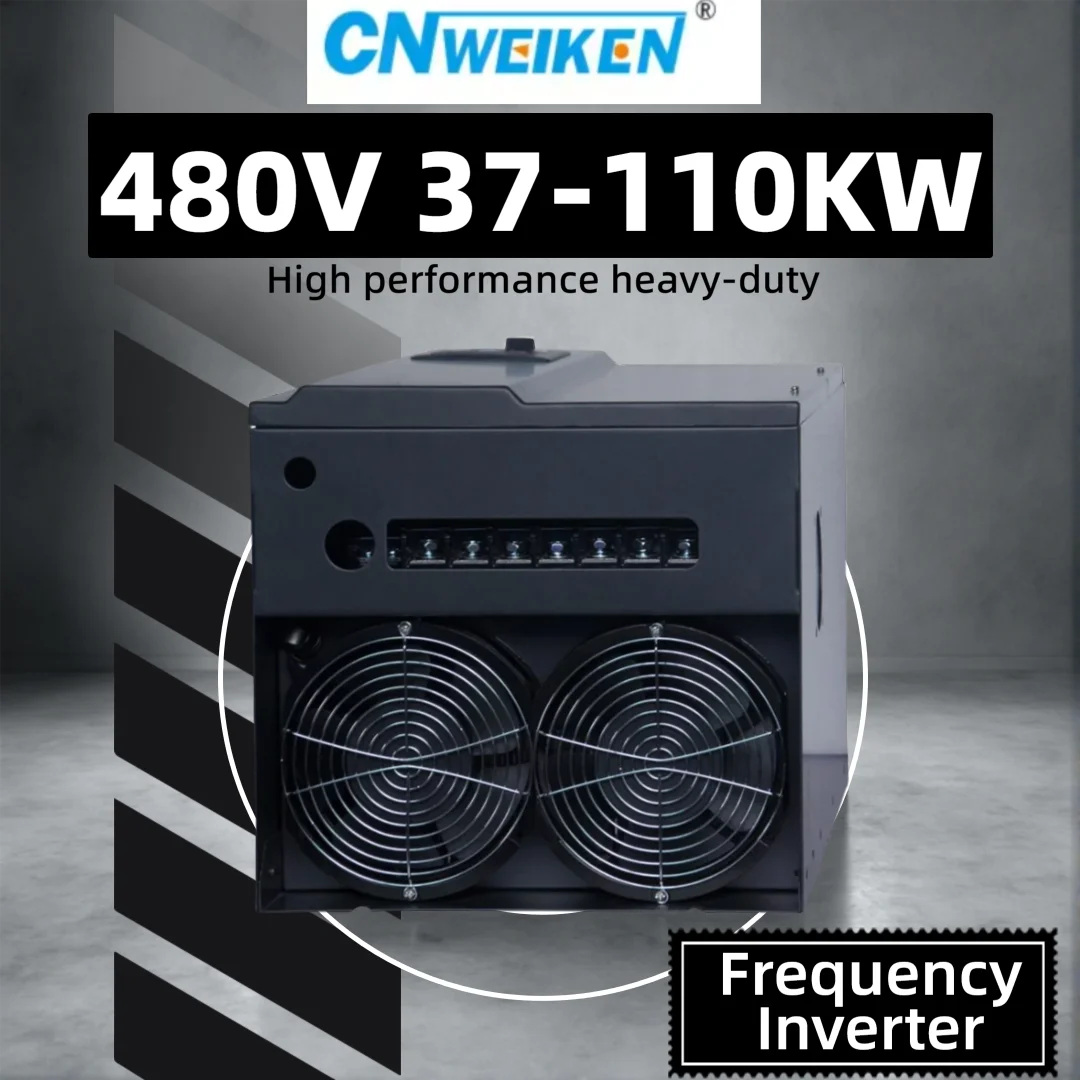 480V Variable Frequency Drive Converter Inverter 37-110KW 3P Input to 3P Output Vector Motor Speed Controller for motor