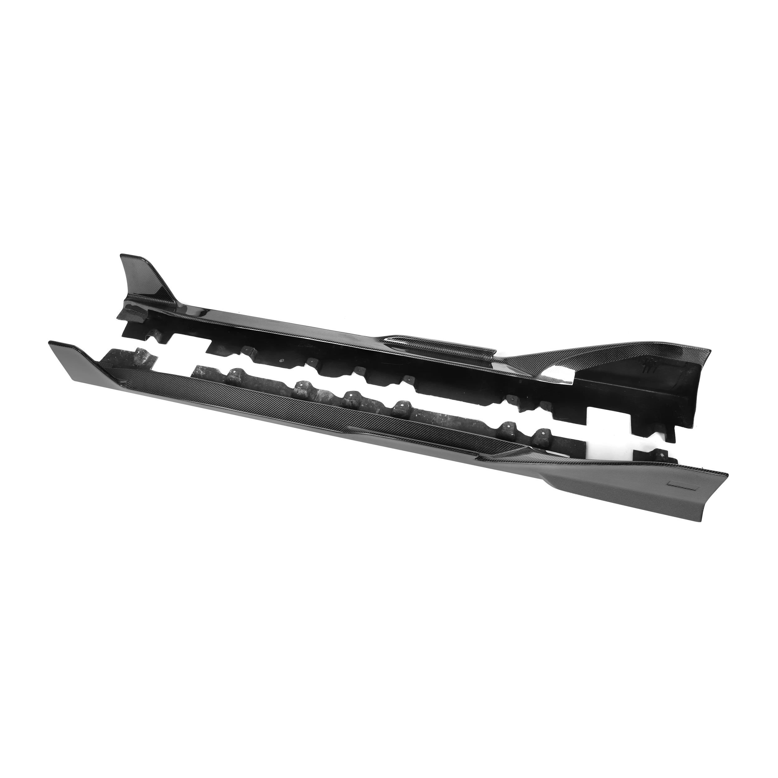 

Good Fitment TOMS Style Carbon Fiber Side Skirt for A90 Supra 2019+ Replacement Bumper Kit Side Skirt
