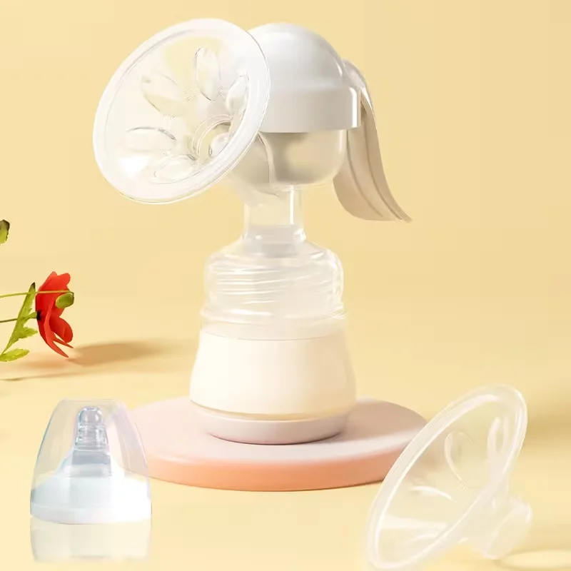 1PCS Painless & Portable Manual Breast Pump - High Suction, Chemical-Free Milk Collector for Postpartum Moms, Milking Machine view 5