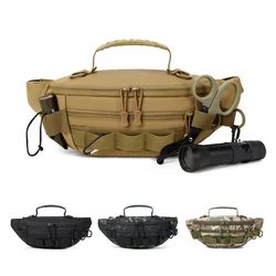 Men's Waist Bag Sports Shoulder Bags Outdoor MOLLE Backpack  for Male Camping Hiking Fishing Climbing Travel Sling Chest Bags