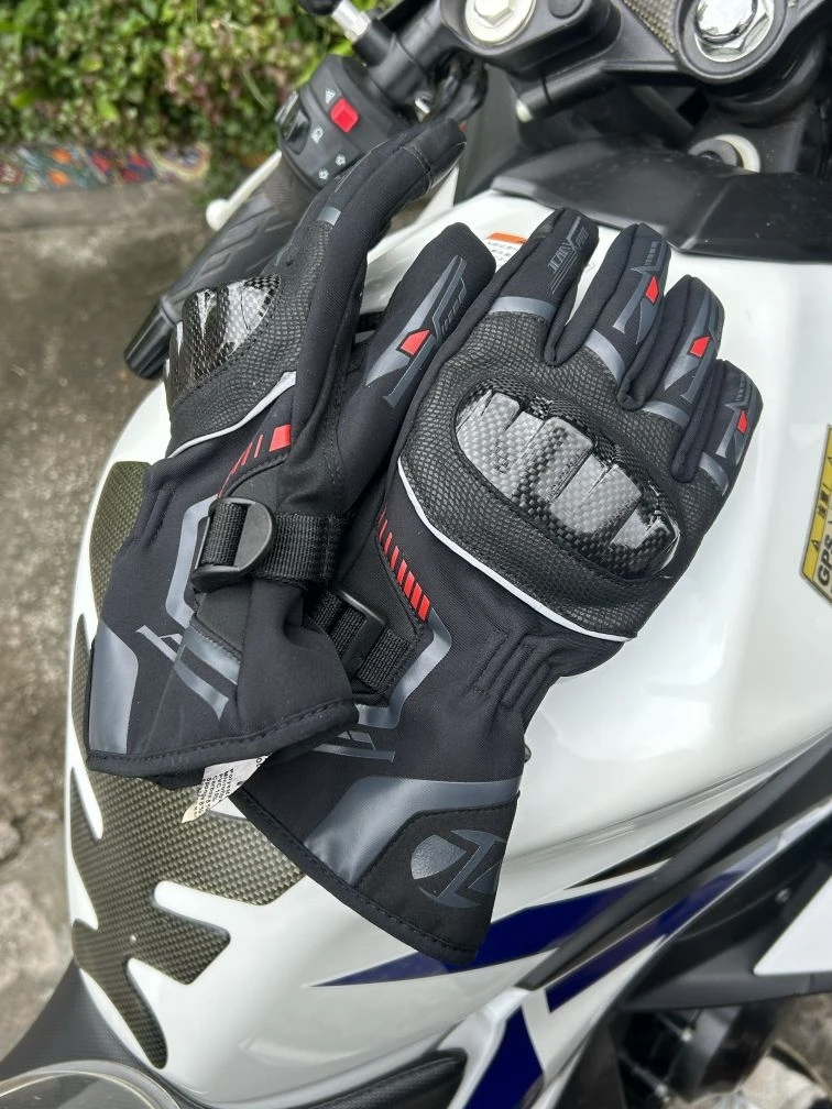 AliExpress MOBAIDAO JCAA Winter Warm Motorcycle Gloves, Comfortable Touchscreen Anti-drop Women Men Waterproof Anti-Slip Protective Bike Moto Gloves