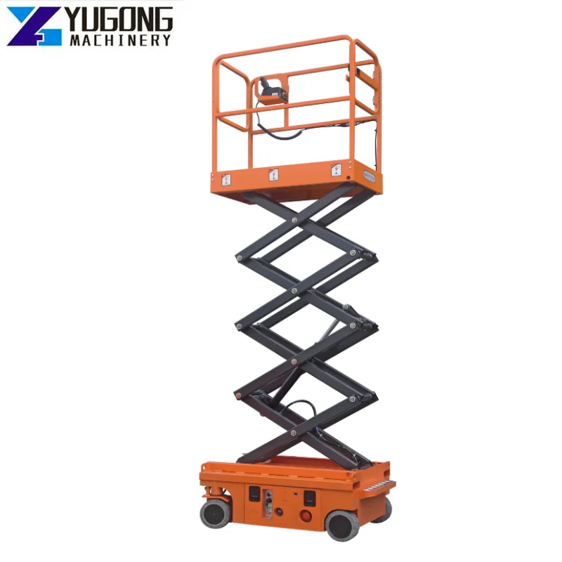 

YG Dump Truck Hydraulic Scissor Hoist Lift Platform Kit 6m 8m AERIAL Work 300kg Scissor Lifted Working Platform Equipment Price