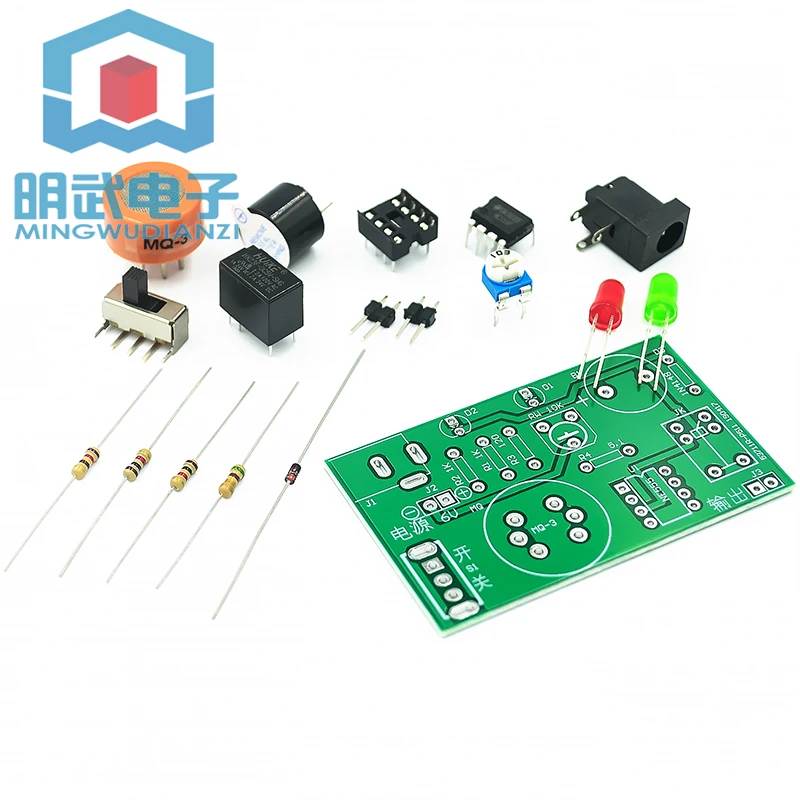 Alcohol Tester Kit MQ-3 Drunk Driving Detector MQ-3 Module Alcohol Sensor DIY Parts
