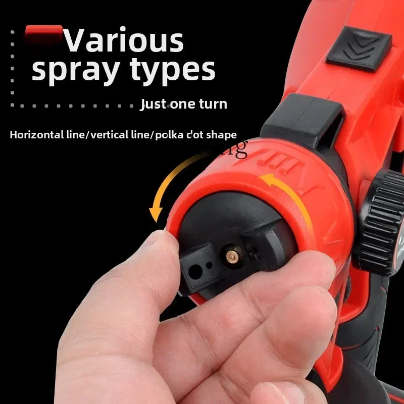 TQH6.25 electric lithium battery spray gun spray gun latex paint spraying machine