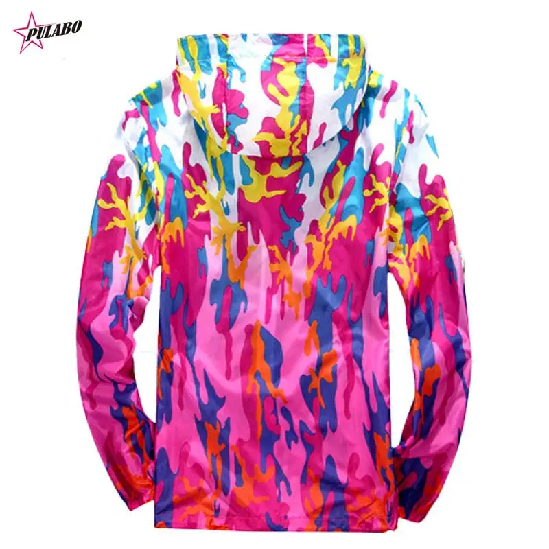 PULABO Jacket Women Windbreaker Camouflage Women's Jacket Coat Female Thin Baseball Casual Outwear Veste Femme