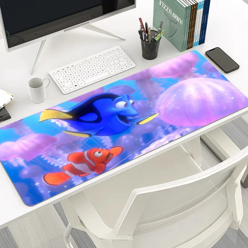 Disney Finding Nemo Mousepad 80x30cm XL Office Computer Desk Mat Table Keyboard Big Mouse Cushion Non-slipTeen Girls Bedroom