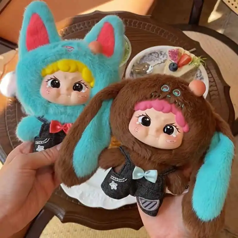 

QDODO TOYS Good Good Cowboy Eye Catcher Series Виниловая плюшевая слепая коробка Симпатичная мягкая кукла Модная игрушка Деко Сумка Подвеска-сюрприз Подарок