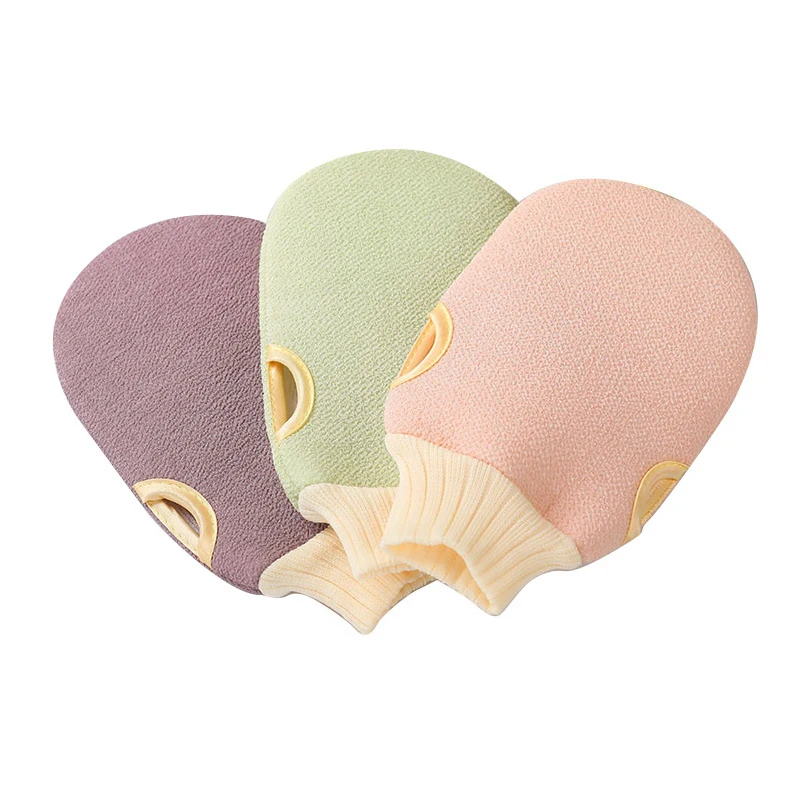 1pc Bath For Peeling Spa Exfoliating Shower Brush Body Cleaning Scrub Mitt Rub Dead Skin Gloves Shower Towel Foam Body Massage