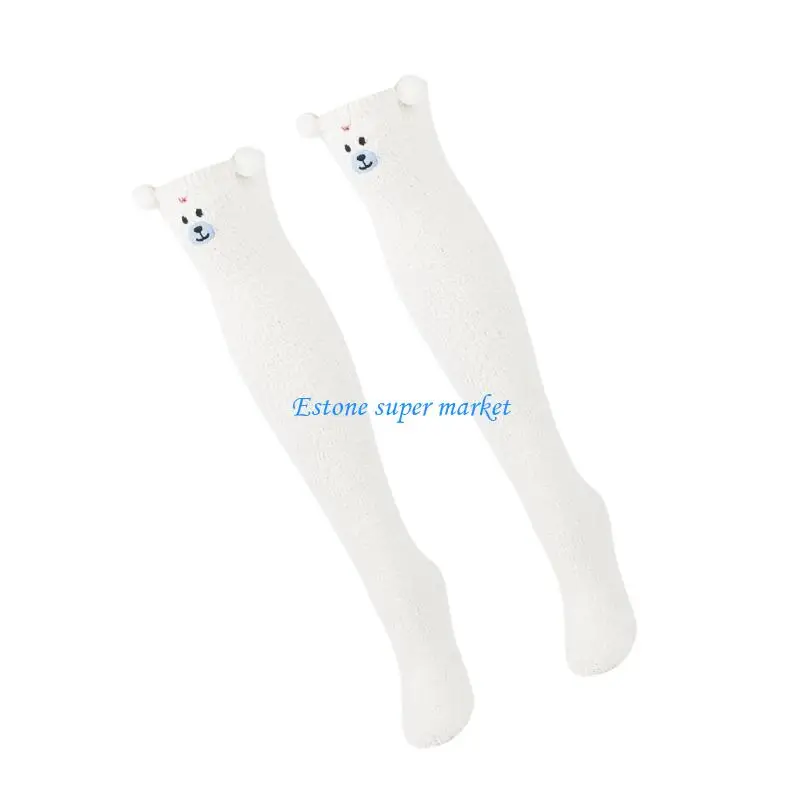 Дышащие чулки 090B для чувствительной кожи, длинные мягкие термальные зимние носки