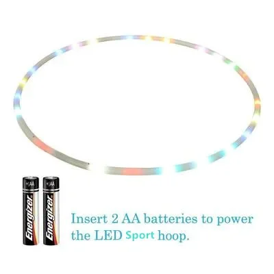 CrossFit Folding Exercise Circle Fitnessgeräte LED Color Fitness Circle Performing Arts Abdominal Weight Loss Light Fitness