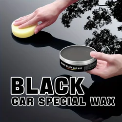 Black Car Shine Wax Crystal Clear Detail Polishing Wax Removes Scratches & StainsProtects & Maintains Car Paint Restoration