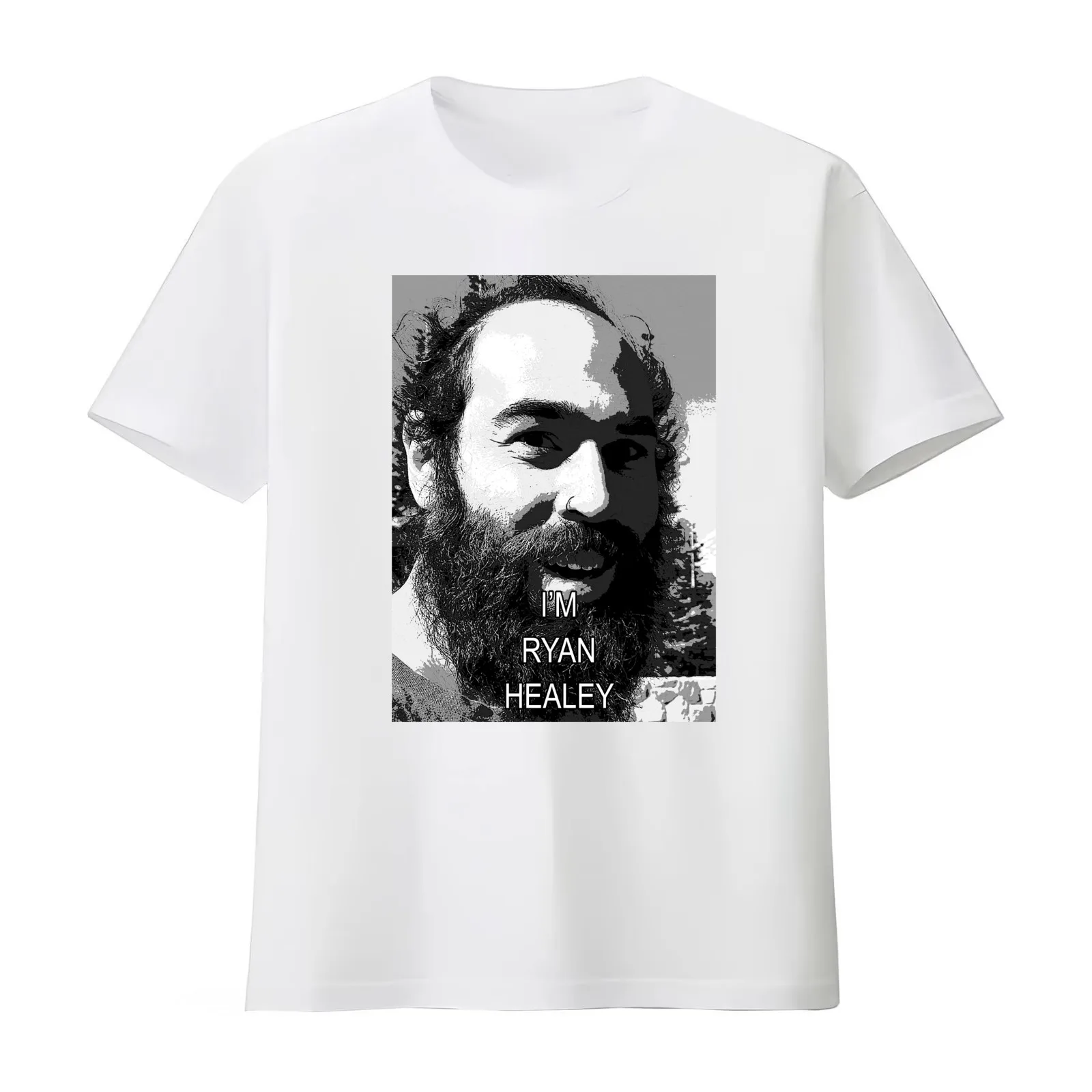 I'm Ryan Healey Original Design Shirt T-Shirt Summer Casual Cotton Tee Oversized Streetwear Tops Vintage Graphic Print