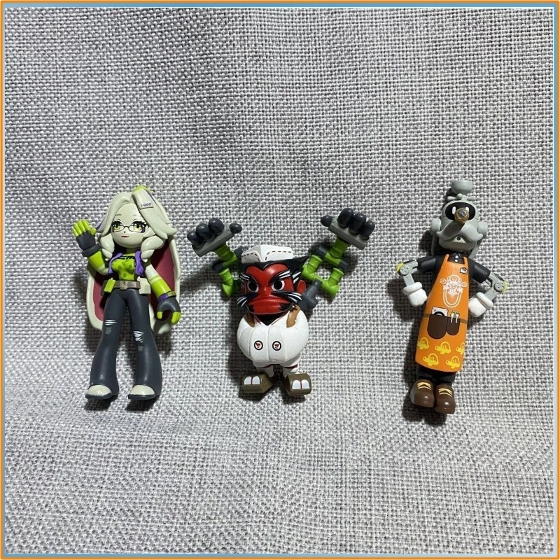 Zenless Zone Zero Zzz Fire & Ice Eous PVC-Figur – Bangboo Gk Shark Cloth Sammlerstück Desktop Ornament Modellspielzeug, ohne Box