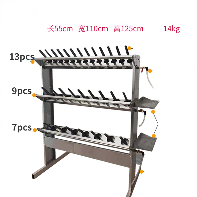 Motorcycle Maintenance Oil Recovery Rack Residual Waste Oil Collector Stainless Steel Machine Storage Rack