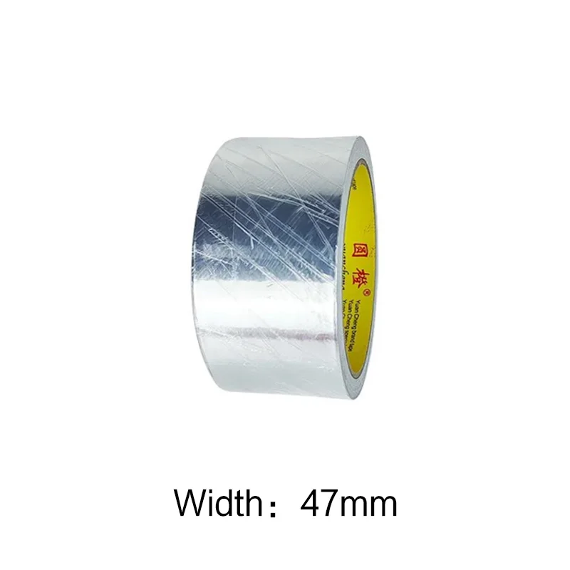 Hochtemperaturbeständiges Aluminiumfolienband Küchenrohr-Reparaturband Selbstklebende Dichtungsfolie Wärmeisolierung Leckdichtes Band