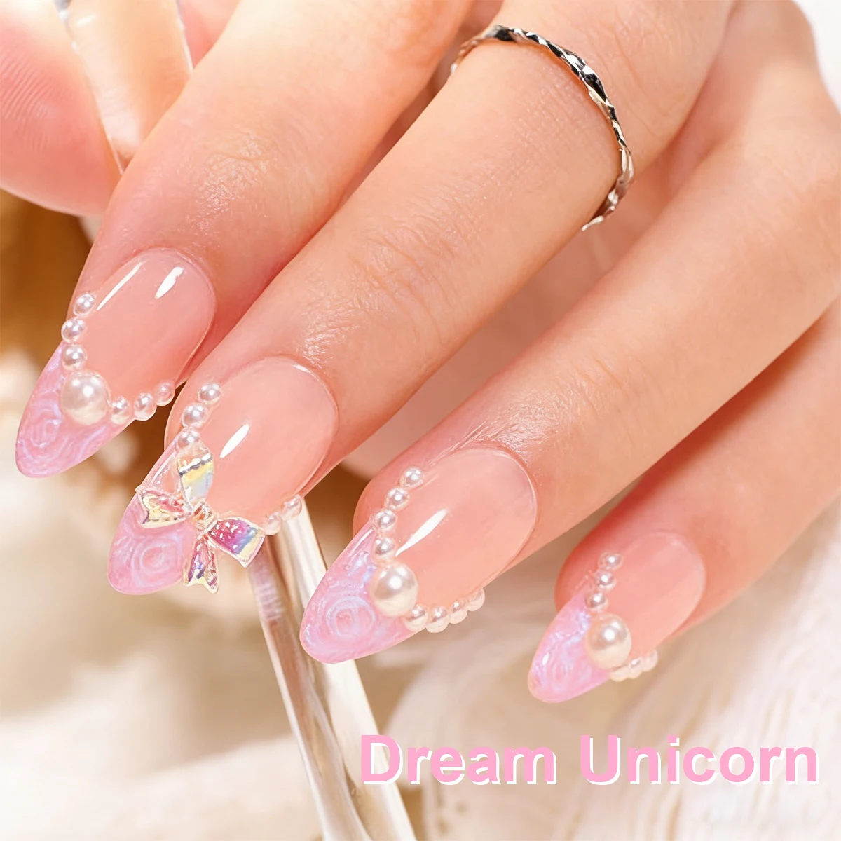 1/6Pcs Gel Nail Polish Set Pink UV LED Glitter Thread Effect Nail Gel Nail Art Semi Permanent Soak Off UV Manicure Popular Color