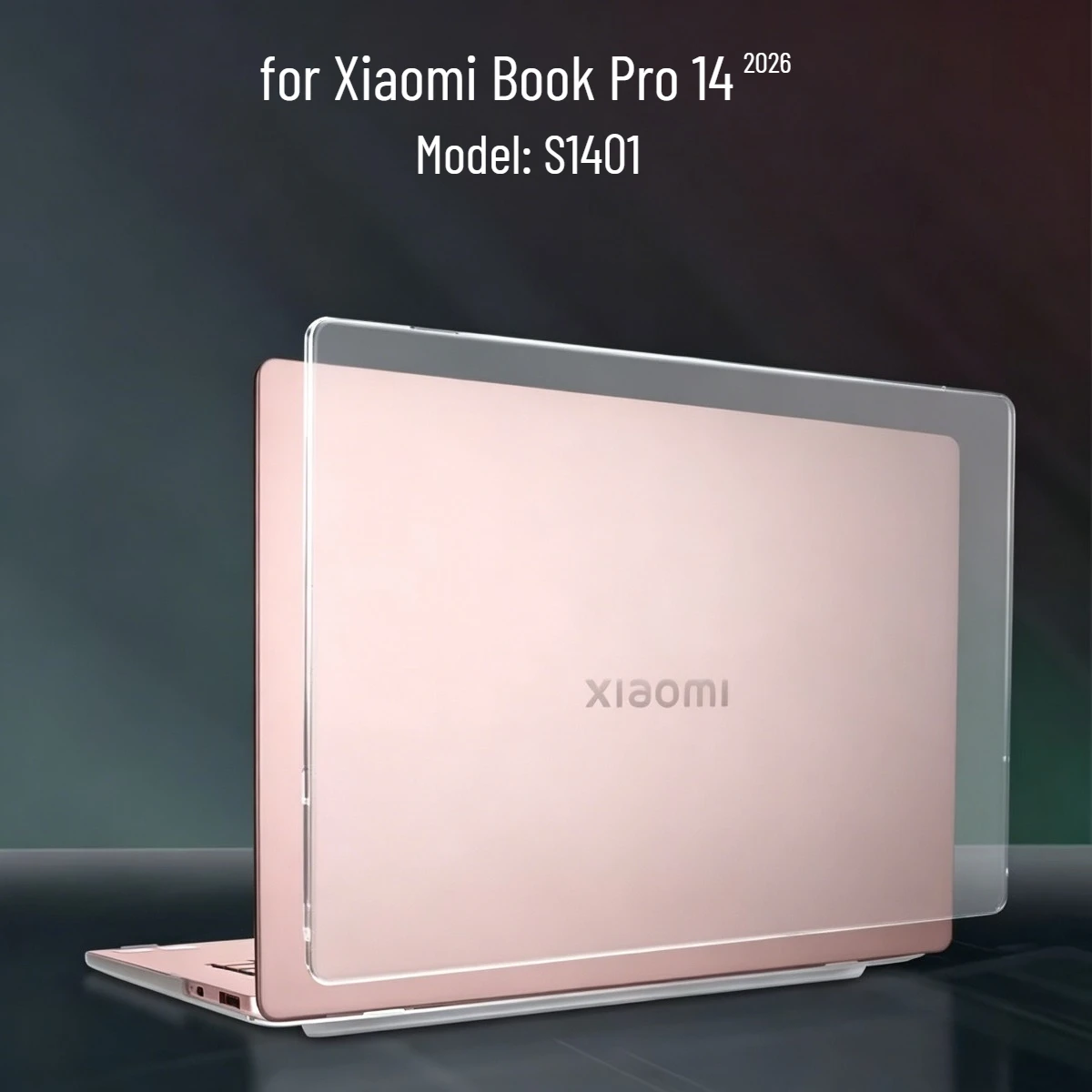 

Matte Transparent Case for 2026 Xiaomi Book Pro 14 Laptop Cover 14.6" Anti-Scratch Hard Shell for XiaomiBook Pro14 Model S1401