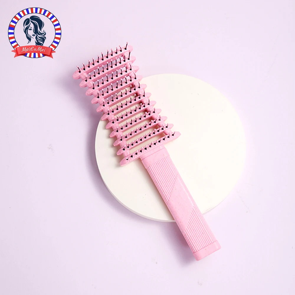 1PC Candy Brush Curl Defining Brush, Haarbürste zum Kämmen, Formen von Locken für Männer und Frauen, um Ziehen zu reduzieren, Oblong, Unisex,