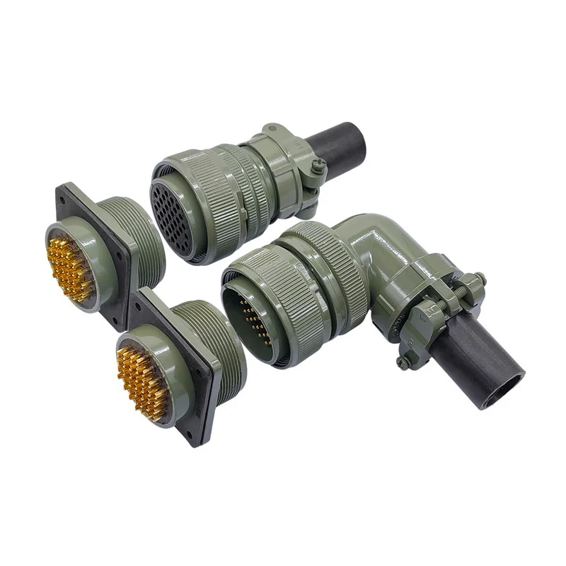 

2pcs 5015 MIL-C Military Specification Connectors MS3102A Socket MS3106A MS3108A Plug 28-15 MIL STD Circular Connectors 28-21