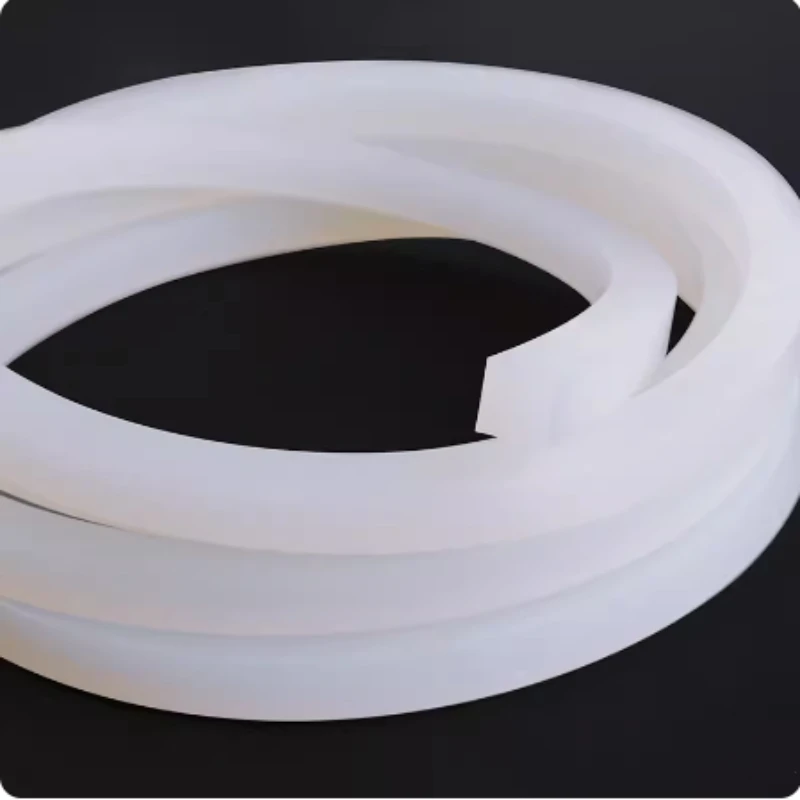 5meters 2x2mm 3x3mm 4x4mm 5x5mm High Temperature Resistant Solid Silicone Rubber Sealing Strip Weatherstrip