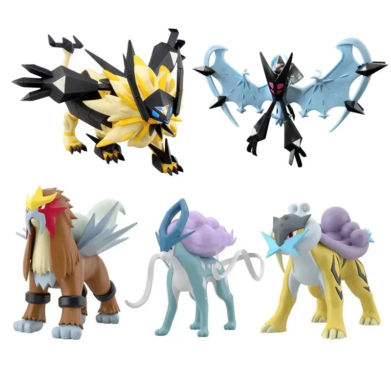 1：20 Scale World CANDY TOY Necrozma Sun and Moon Suicune Entei Raikou PB Limited Action Figure Model Toys