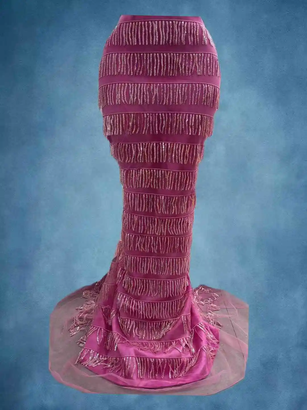 Africa Nigerian Beaded French Mesh Lace With Sequins High Quality 2025 Embroidery Lace Sequins Lace For Wedding Dresses Women