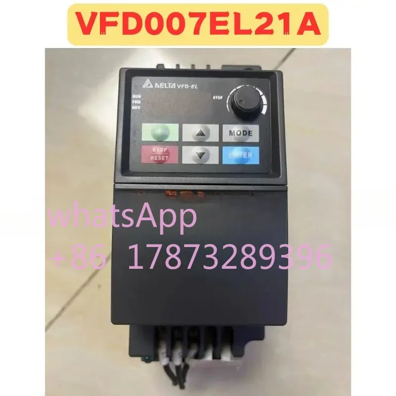 

Used Frequency Converter VFD007EL21A Normal Function Tested OK