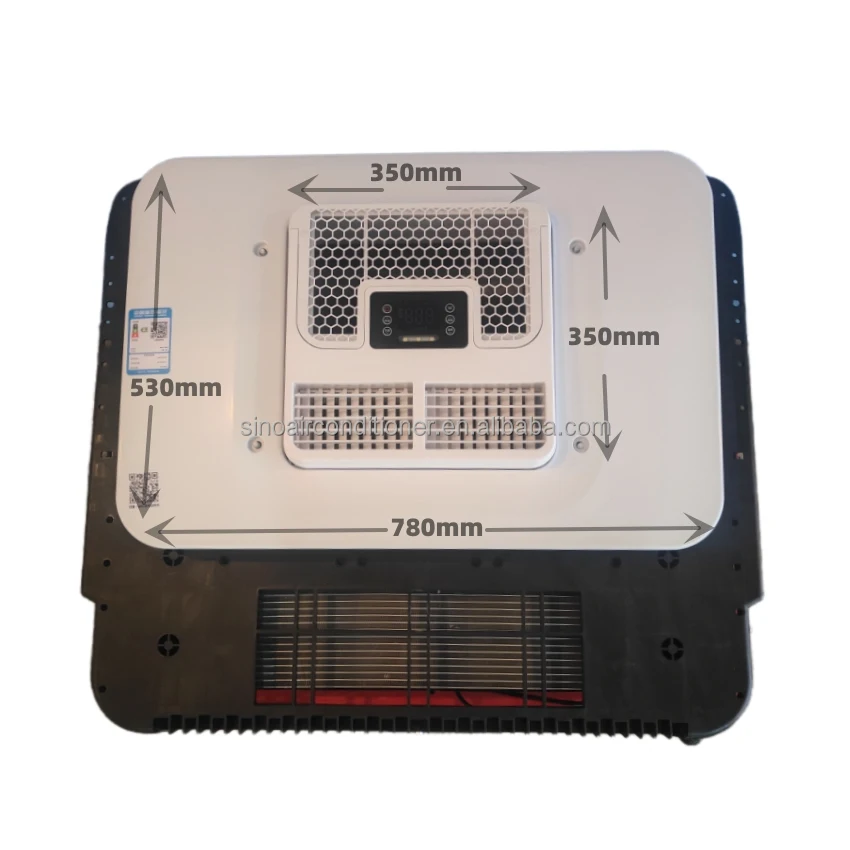Roof Universal 24v 12v A/c Compressor 12v Air Conditioning Rv Air Conditioner For Tractor Truck