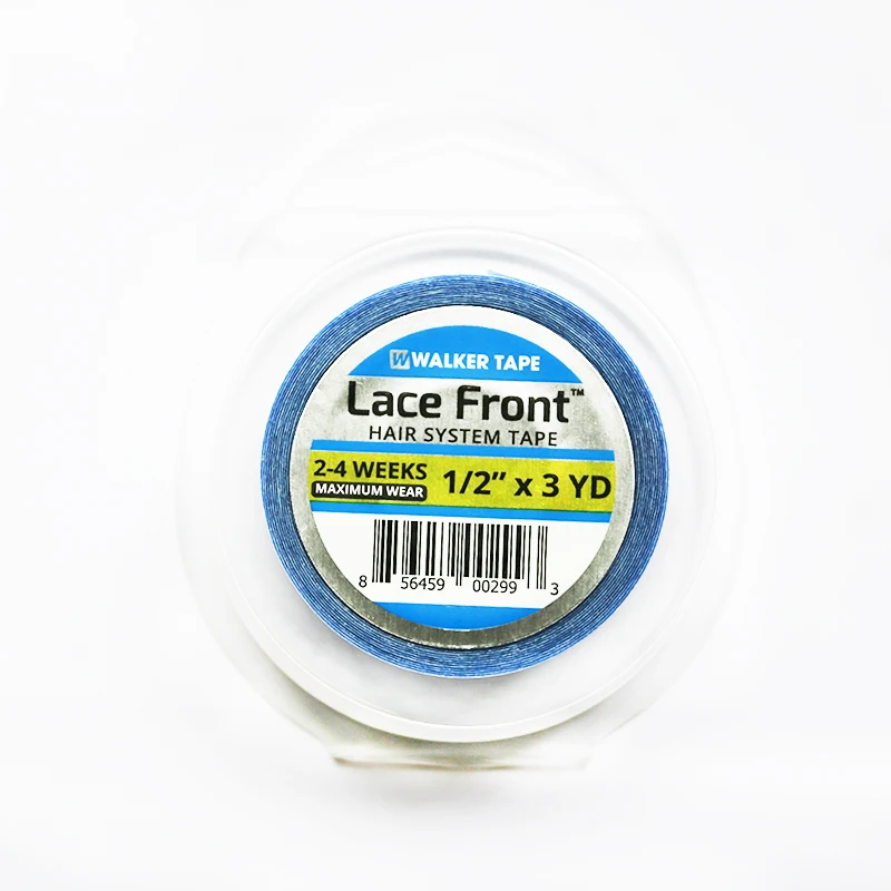 

Лента для фиксации париков и накладных прядей Walker Tape, 1/2 дюйма x 3 ярда, оптовая продажа, супер качество, для крепления к кружевной основе.