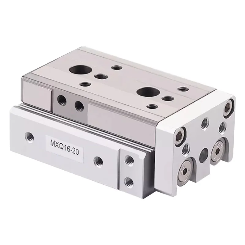 MXQ Series Pneumatic Linear Guide Slide Table Cylinder 6/8/12/16/20/25 Cylinder Diameter 10/20/30/40/50/75/100/125/150 Stroke