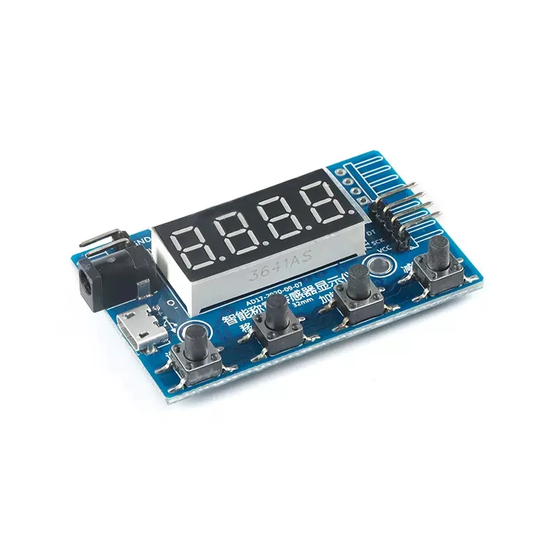 

HX711 Intelligent Load Cell Indicator Electronic Scale Tensile Strength Dynamic Torque Value 24-digit Weighing Meter