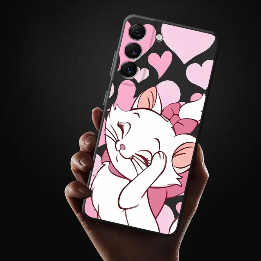 Disney Marie Cat Phone Case for Samsung Galaxy A10 A10e A10s A20 A20s A04s A30 A02 A40 A02s A03 A05 A05s A50 A05s A06 Cover