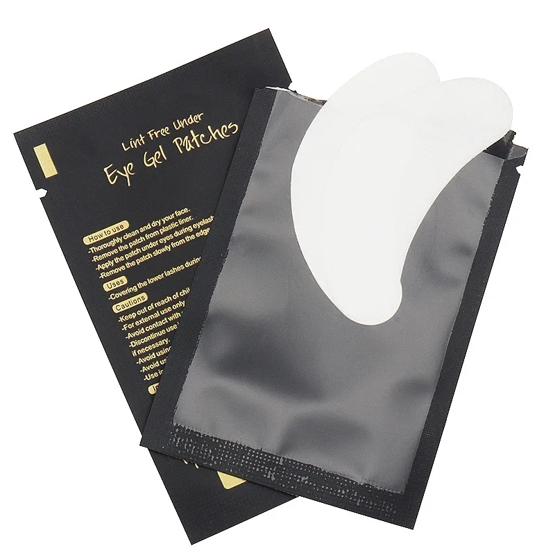50 Paare/satz Make-Up-Tools U-förmige Pfropfen Wimpern Patches Wimpern Patch Falsche Wimpern Verlängerung Papier Aufkleber Unter Augen Pads