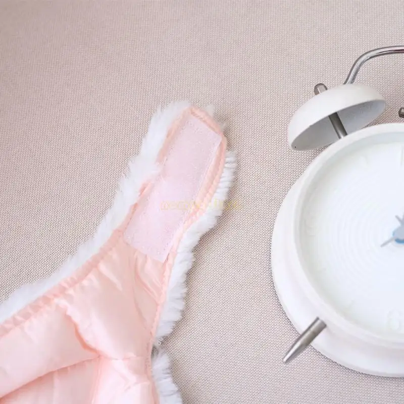 31bf Bunny Posmacka Plush Hat Śliczne na zewnątrz długie uszy kreskówki hood kaptur halloween cosplay impreza