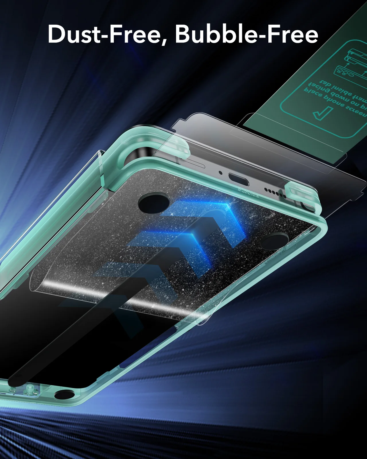 ESR for Samsung S25 Ultra Screen Protector 9H Full Coverage Tempered Glass Privacy/HD Clear Film for Galaxy S25 Ultra [6.9”] image 5