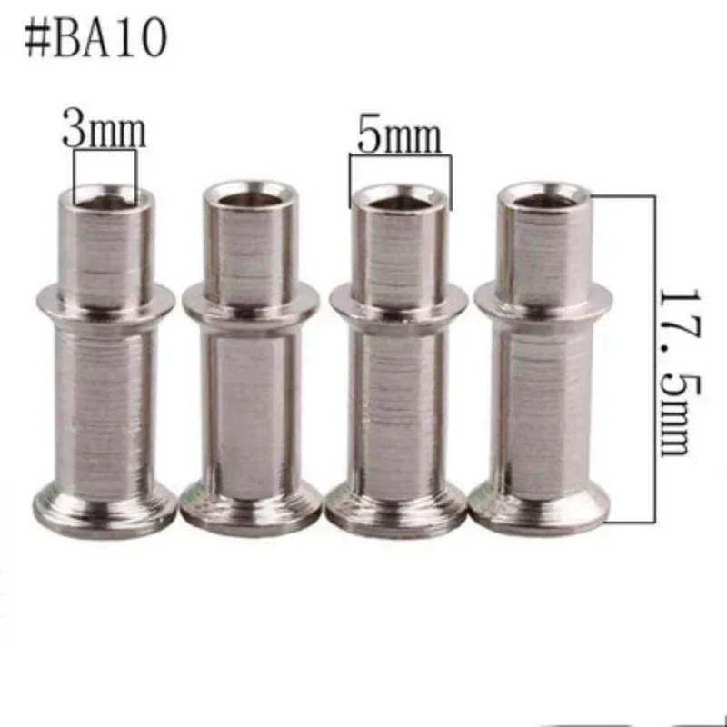 4PCS 1:8/1:10/1:18 Shock Absorber Metal Ball Head Screws Tie Rod Ball Cap Screw Bushing for RC Model Car DIY Accessories